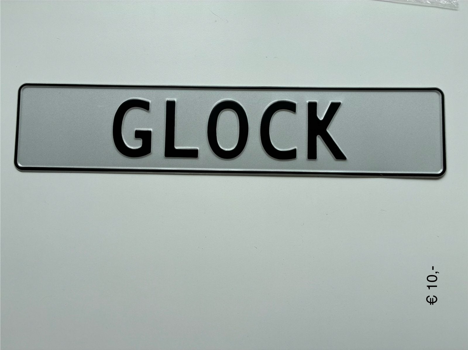 Glock decoratie plaat - Uniek verzamelobject, Ophalen of Verzenden, Zo goed als nieuw