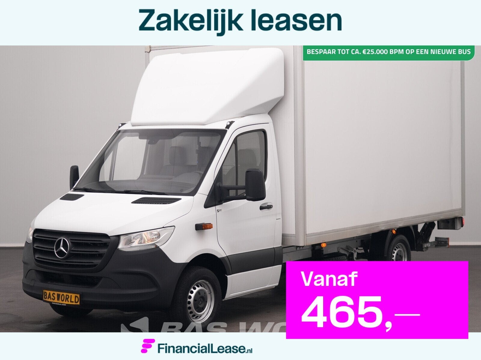 Mercedes Sprinter 314 CDI Automaat Laadklep Zijdeur Bakwagen, Automaat, Gebruikt, Euro 6, 2000 kg