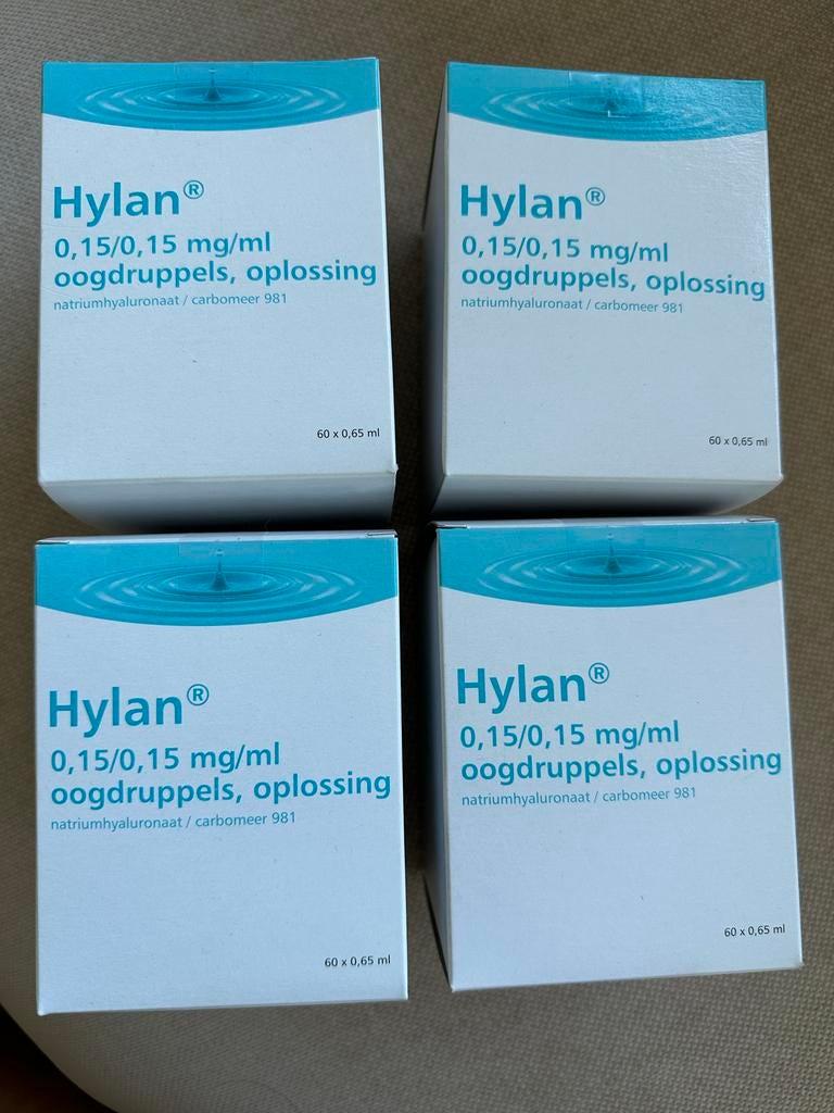 Hylan oogdruppels (gesealde verpakkingen), Ophalen, Nieuw