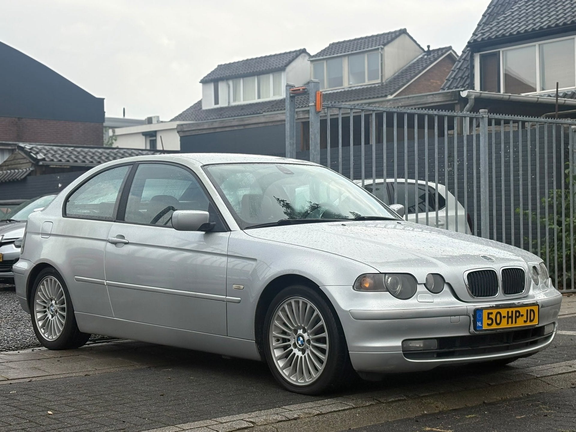 BMW 3-serie Compact 325ti Executive | NWE APK | Climate cont, Auto's, Gebruikt, Zwart, Leder en Stof, Bedrijf
