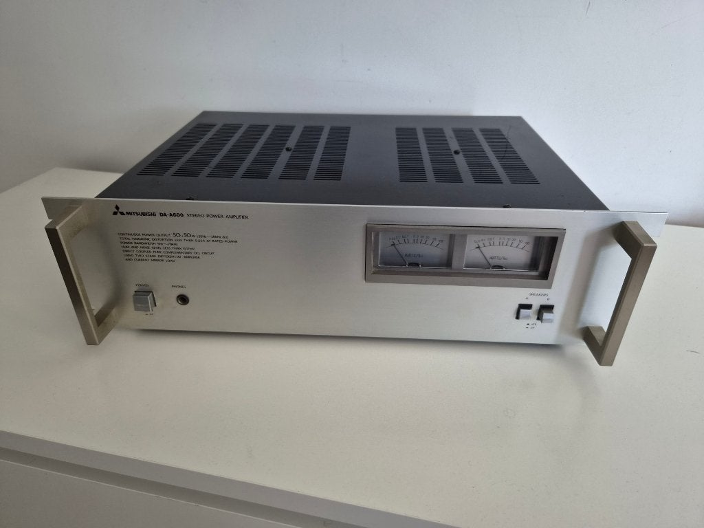 Mitsubishi DA-A600 eindversterker, Gebruikt, Ophalen, Overige merken, Minder dan 60 watt