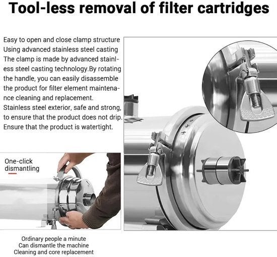 Waterfilter – Kraanfilter – Keukenfilter – Waterzuiveraar, Corvance B.V., Verzenden, Nieuw, Corvancebol@gmail.com