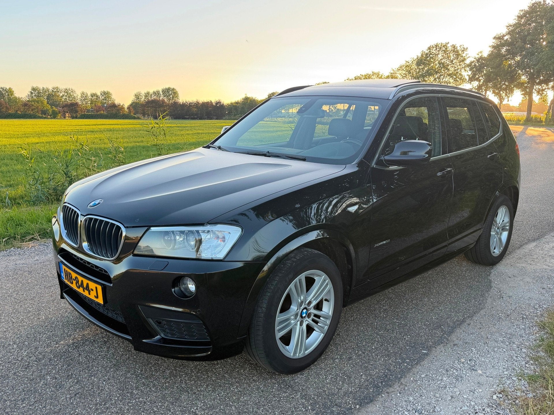 BMW X3 XDrive20i High Executive Panodak M Sport Leder Xenon, Auto's, BMW, Euro 5, Gebruikt, Zwart, 4 cilinders