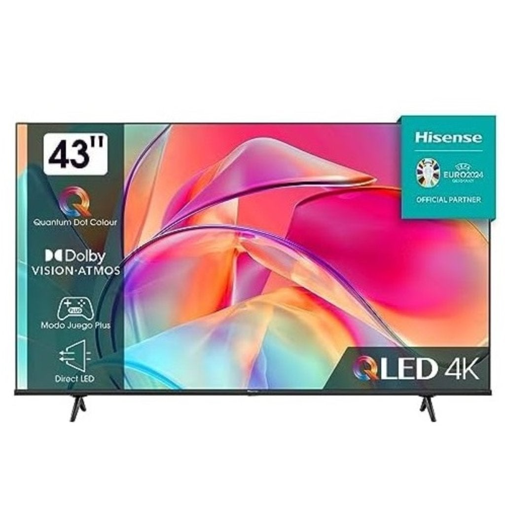 Hisense 43E7KQ 43 Inch 4K Full HD QLED Smart TV | Nieuw uit