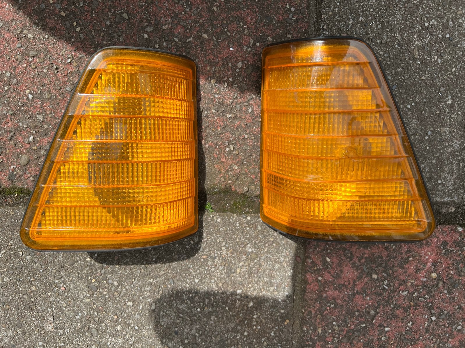 Mercedes W123 originele achter knipperlichten, Ophalen, Gebruikt, Mercedes-Benz