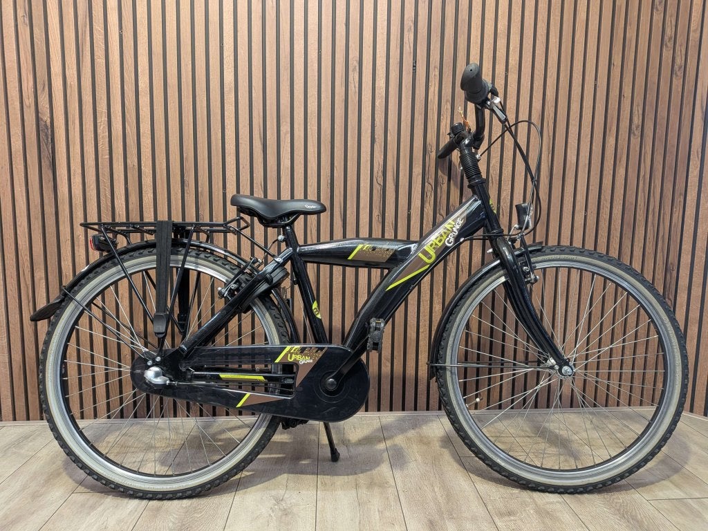 Bike Fun Urban Grunge 24 inch jongensfiets, Terugtraprem, Bike Fun, Niet ingevuld, Handrem