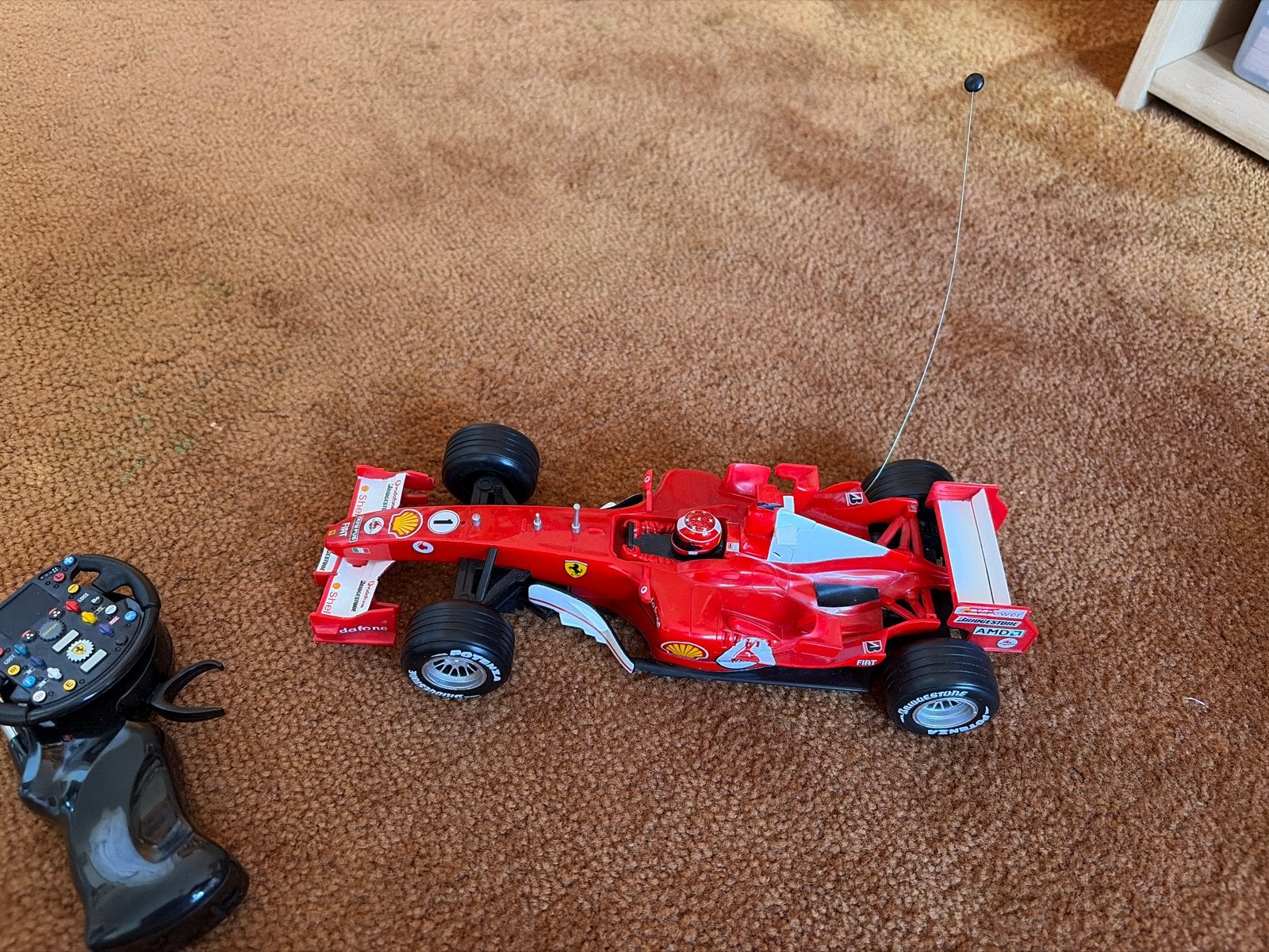 Ferrari Formule 1 RC auto met afstandsbediening, Elektro, Gebruikt, Ophalen of Verzenden, Auto onroad