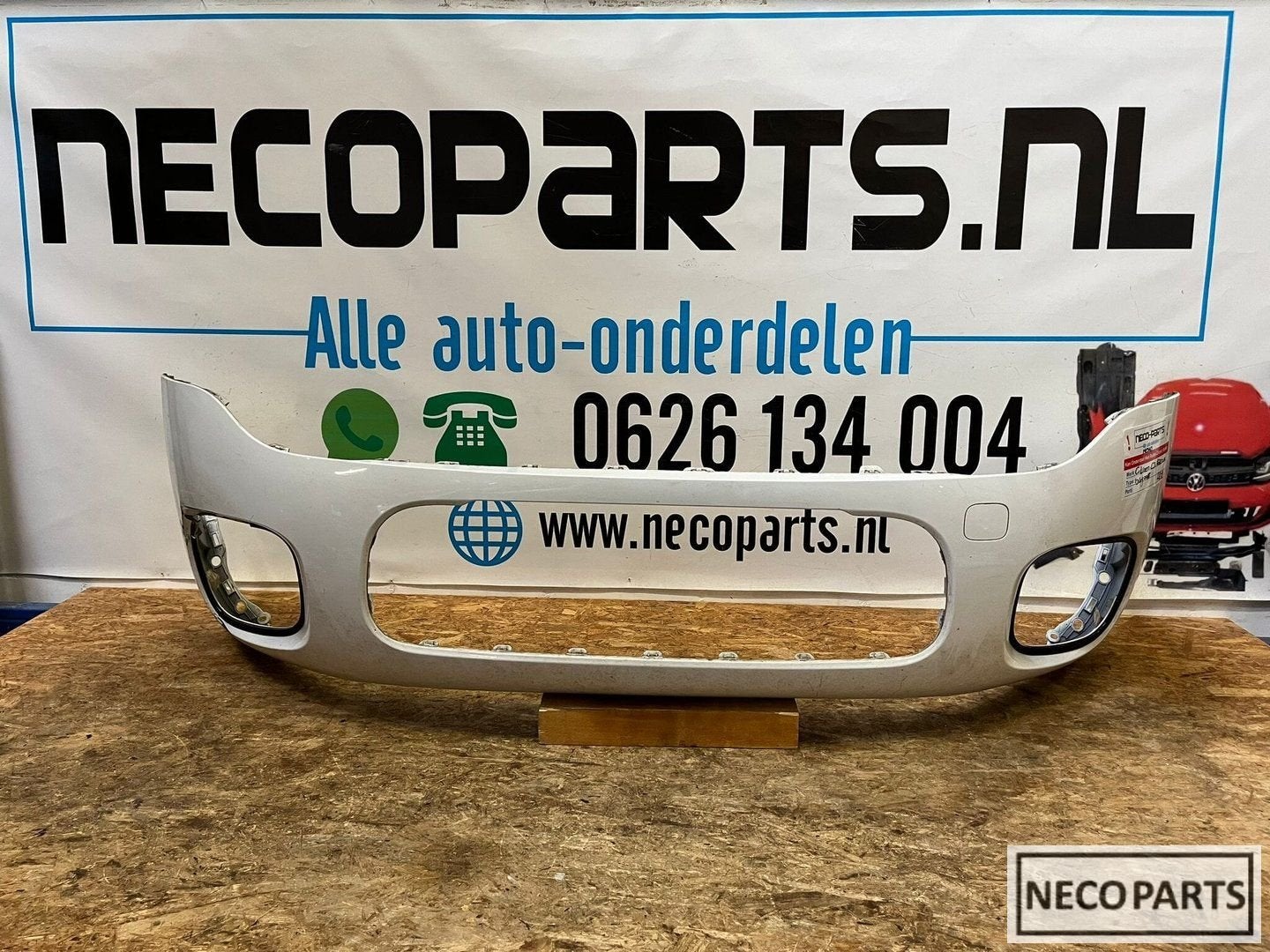 BUMPER CITROËN C3 AIRCROSS VOORBUMPER ORIGINEEL, Gebruikt, -, Ophalen of Verzenden, Achter