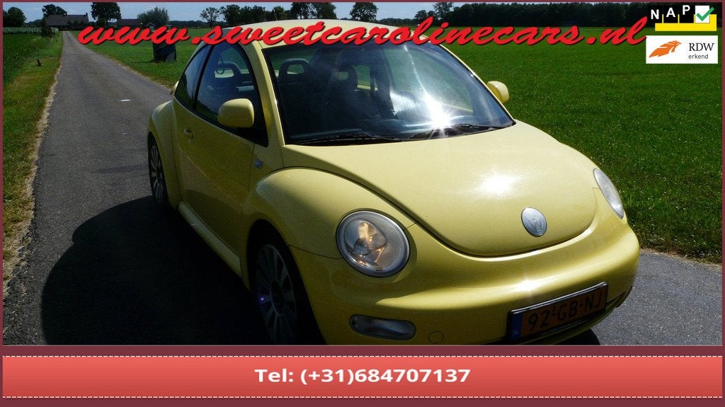 Volkswagen New Beetle 2.0 Highline,LPG!,17"Lmv's,Verlagingss, Auto's, Volkswagen, Voorwielaandrijving, Stof, Gebruikt, Beetle (Kever)
