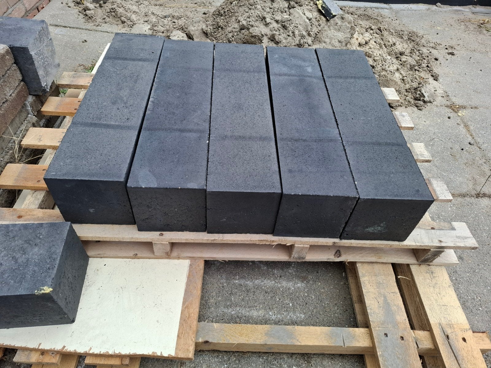 Nieuw, Stonewish Stapelblokken Antraciet - 5 stuks, Ophalen, Overige materialen, Overige typen, Nieuw