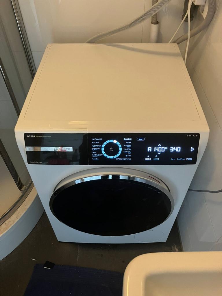 Wasmaschine Bosch Serie 8, Ophalen, 1200 tot 1600 toeren, 8 tot 10 kg, Zo goed als nieuw