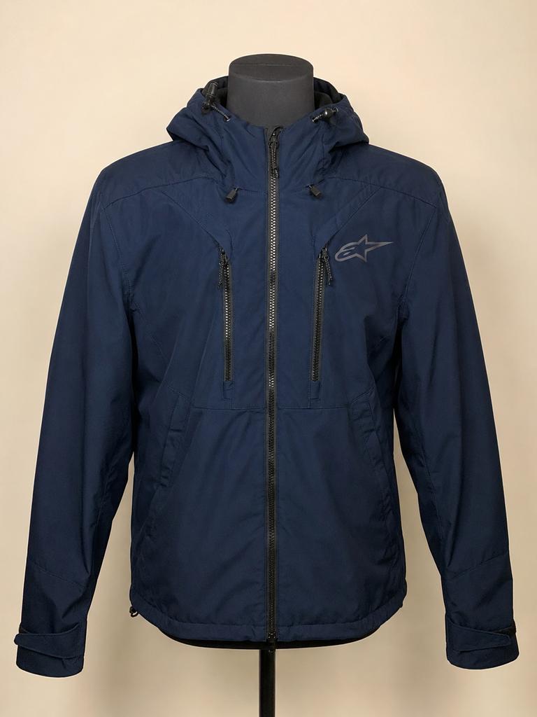 Alpinestars Domino Tech motorhoodie – maat L – blauw – zgan, Motoren, Kleding | Motorkleding, Ophalen of Verzenden, Tweedehands