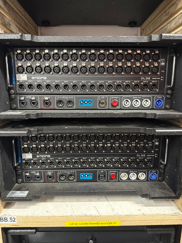Midas DL32, Ophalen, Zo goed als nieuw, Audio