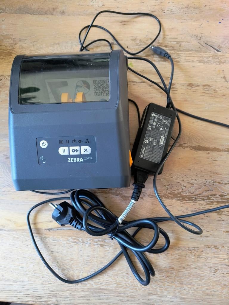 Zebra ZD421 Labelprinter - Zo goed als nieuw, Zwart-en-wit printen, Printer, Ophalen of Verzenden, Zo goed als nieuw