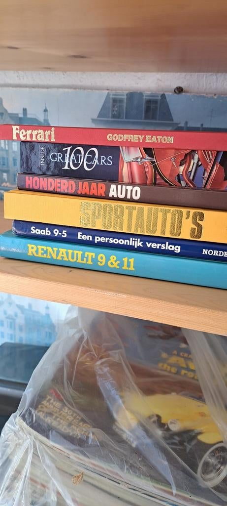 Collectie autoboeken: Ferrari, Saab, Renault, Sportauto's, Boeken, Ophalen of Verzenden, Gelezen, Ferrari
