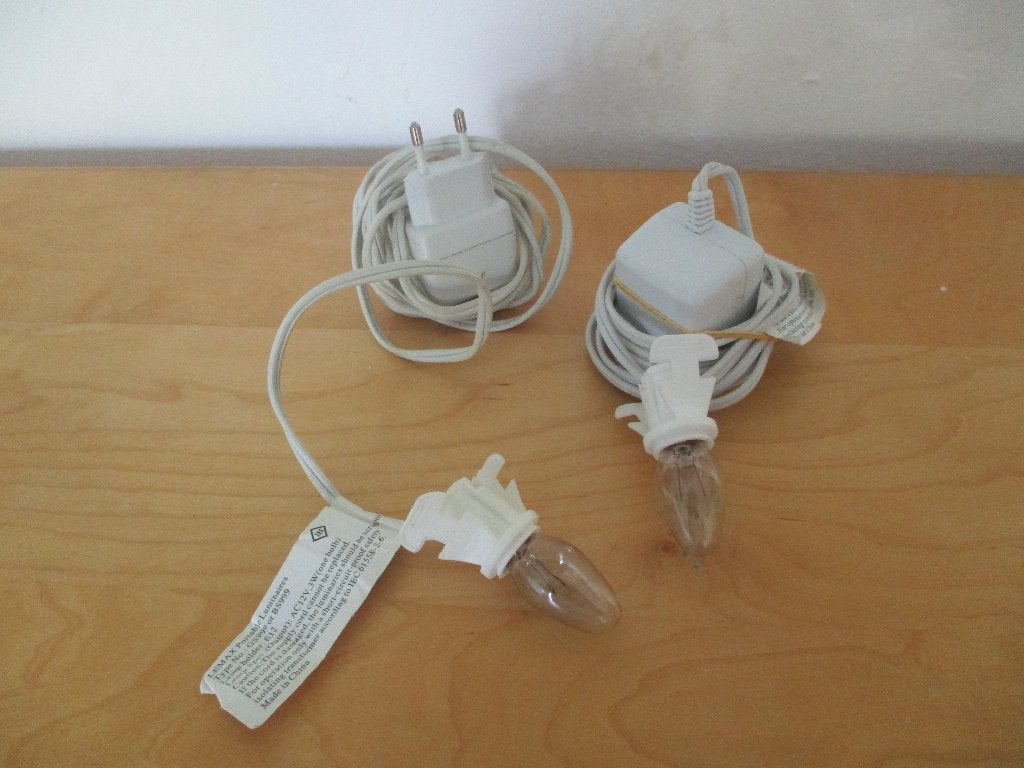 Lemax lampjes voor verlichting in huisjes e.d., Ophalen of Verzenden, Zo goed als nieuw