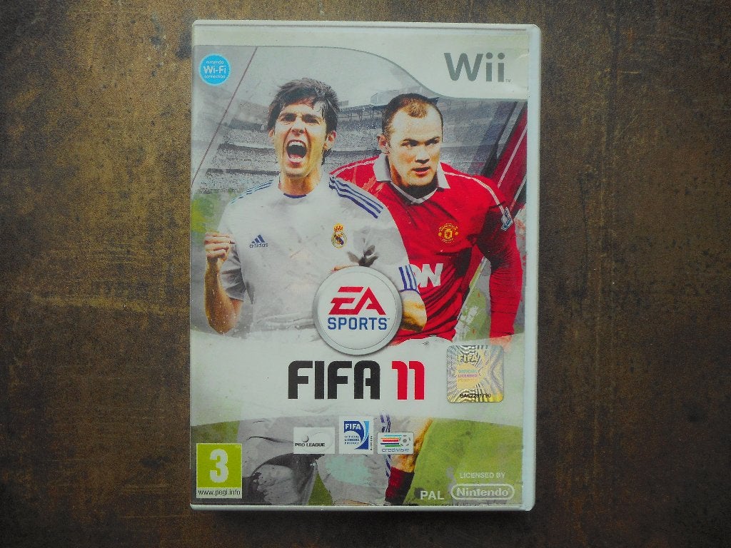 FIFA 11 voor Wii (zie foto's) II, Gebruikt, Ophalen of Verzenden, Sport, 3 spelers of meer