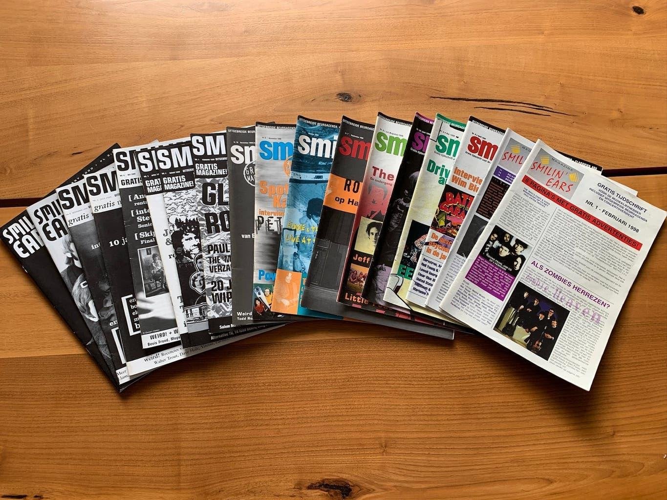 Magazine Smilin' Ears (20 exemplaren), Ophalen of Verzenden, 1980 tot heden, Nederland, Tijdschrift