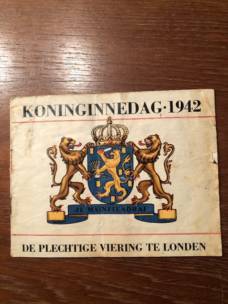 Koninginnedag 1942. De plechtige viering te Londen. Door de, Verzenden, Overige onderwerpen, Tweede Wereldoorlog, Gelezen