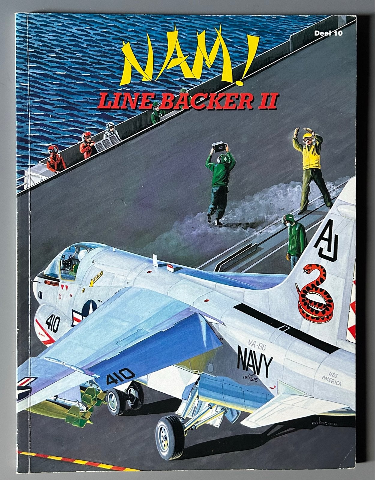 NAM! Line Backer II - Deel 10, Eén stripboek, Ophalen of Verzenden, Zo goed als nieuw