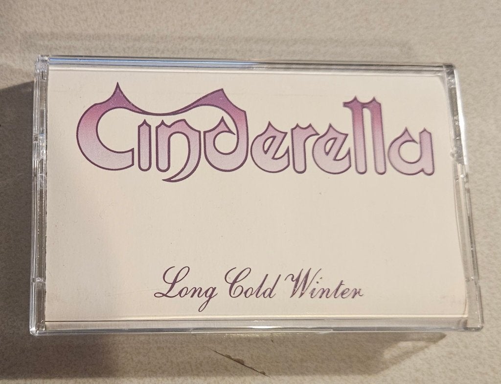 Cinderella - long cold winter - Cassette, Cd's en Dvd's, Cassettebandjes, Gebruikt, Origineel, Rock en Metal, 1 bandje, Verzenden