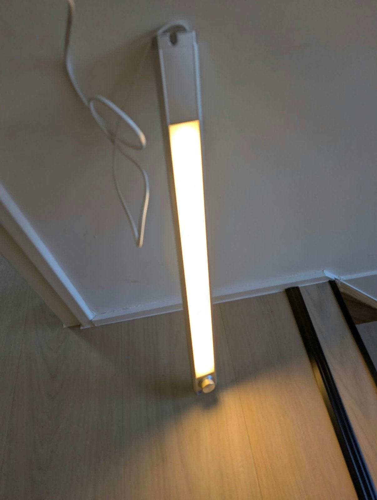2x LED Onderbouwverlichting met stekker - Instelbaar, Overige merken, Gebruikt, Dimbaar, Zilver