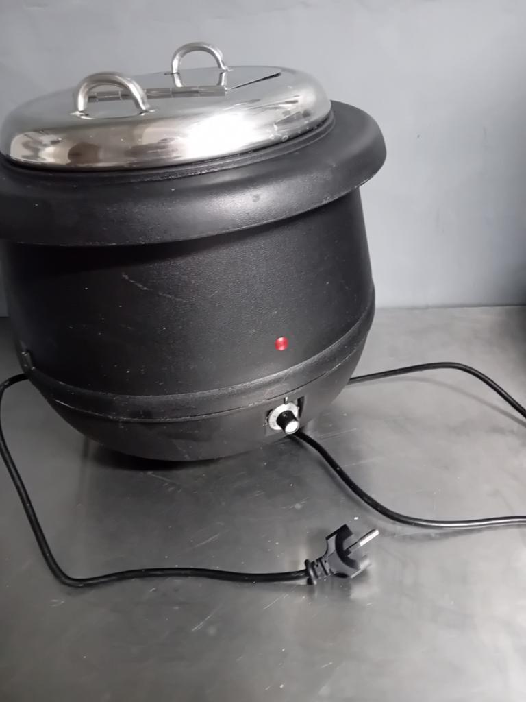 Warmhoud pan, Ophalen, Zo goed als nieuw, Rvs