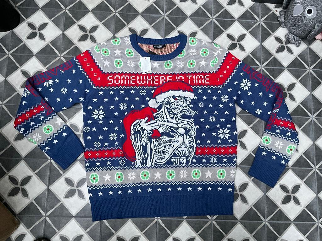 Holiday Sweater/ jumper van Iron Maiden Maat XXL, Ophalen of Verzenden, Kleding, Emmen, Holiday Sweater/ jumper van Iron Maiden Maat XXL