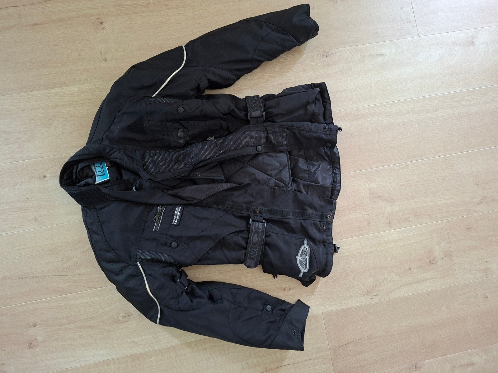 motorjas merk MQP, Motoren, Ophalen of Verzenden, Tweedehands, Jas | textiel, MQP