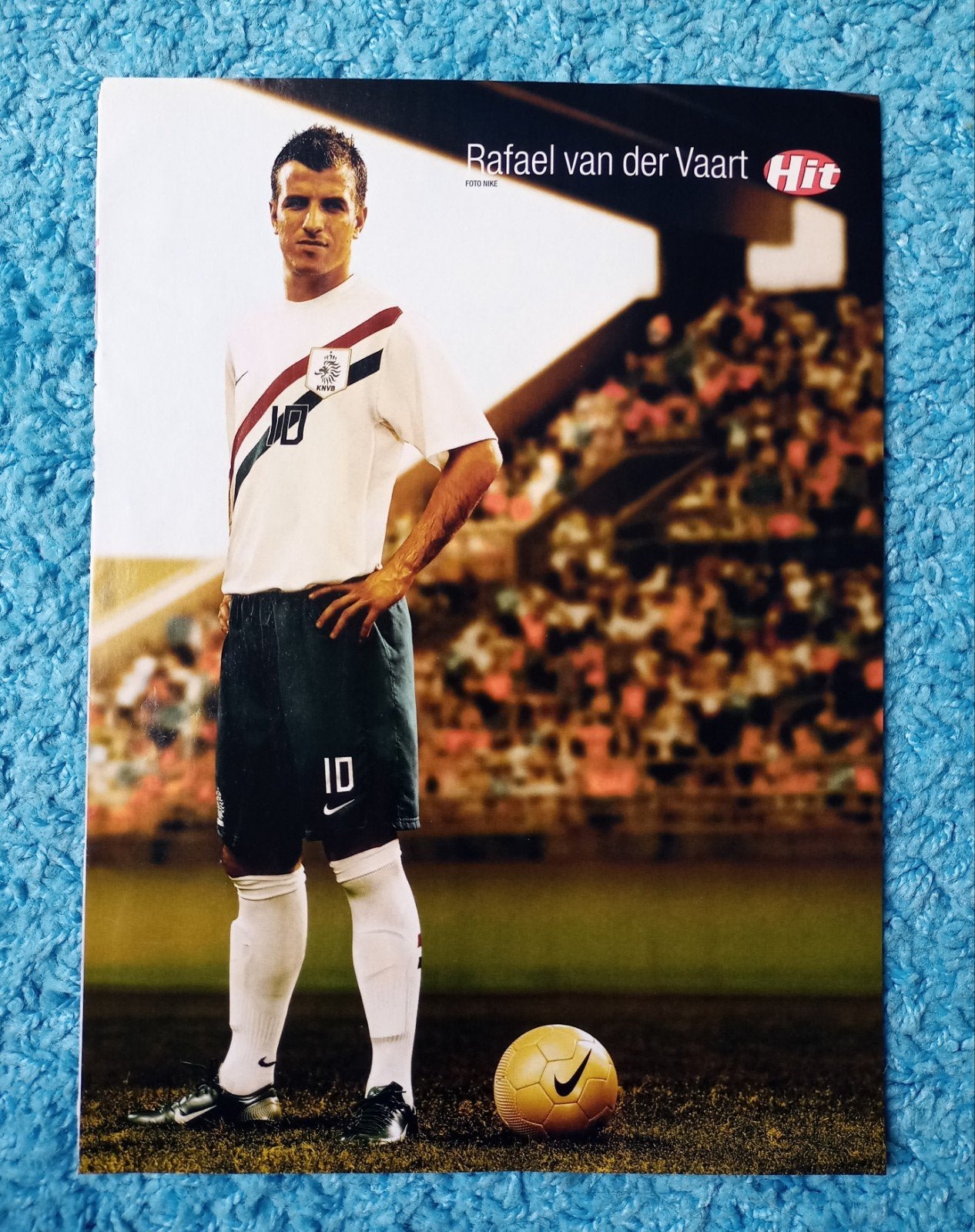 Rafael van der Vaart poster hitkrant, Rechthoekig Staand, A4 of kleiner, Nieuw, Ophalen of Verzenden