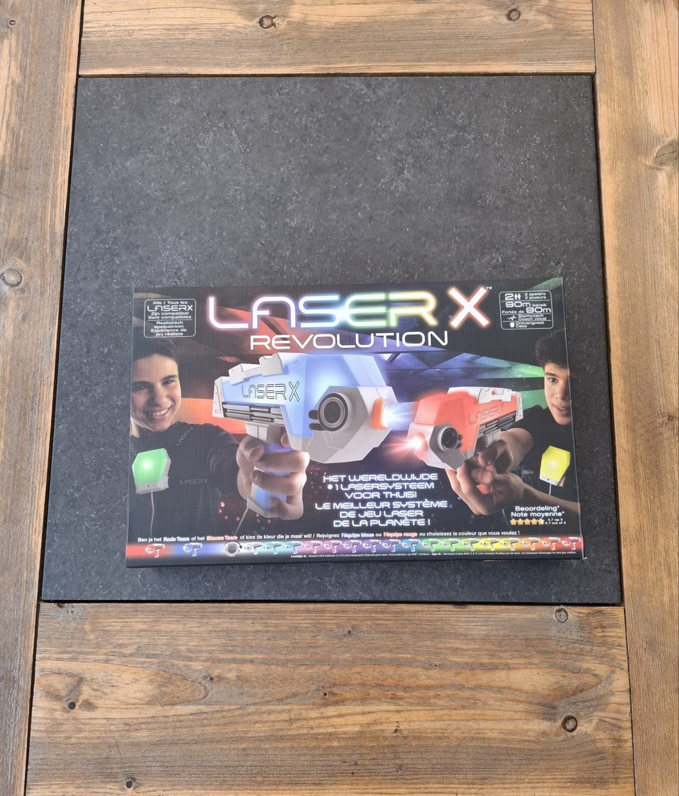 Laser X Revolution Lasergame Set, Ophalen of Verzenden, Zo goed als nieuw