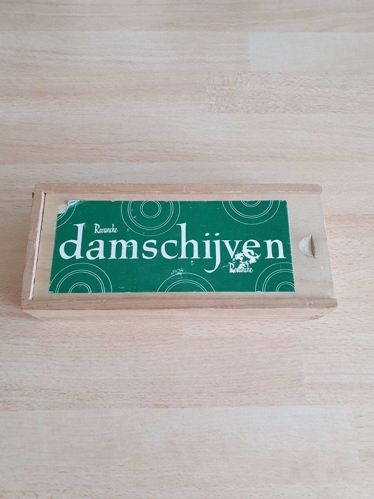 Revanche Damschijven - Made in France, Hobby en Vrije tijd, Gebruikt, Een of twee spelers, Ophalen of Verzenden, Revanche
