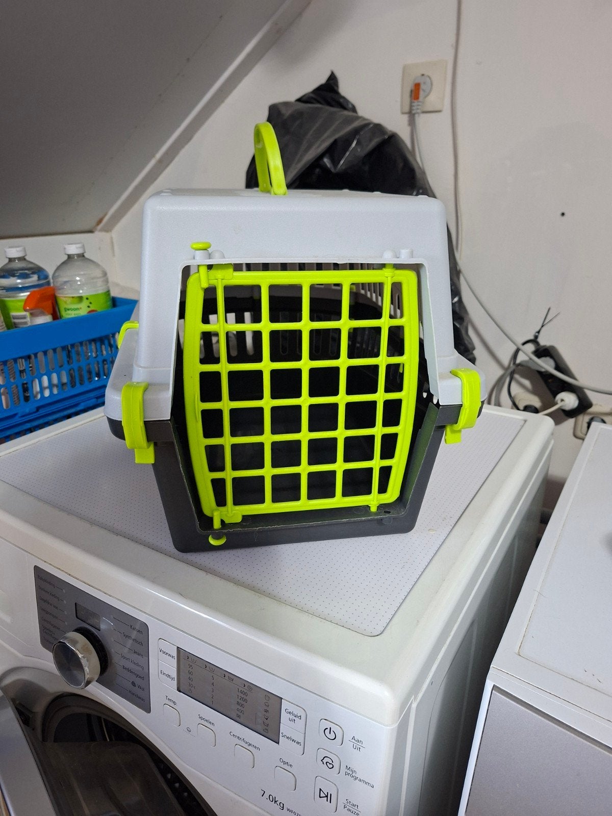 katten reismand, Ophalen