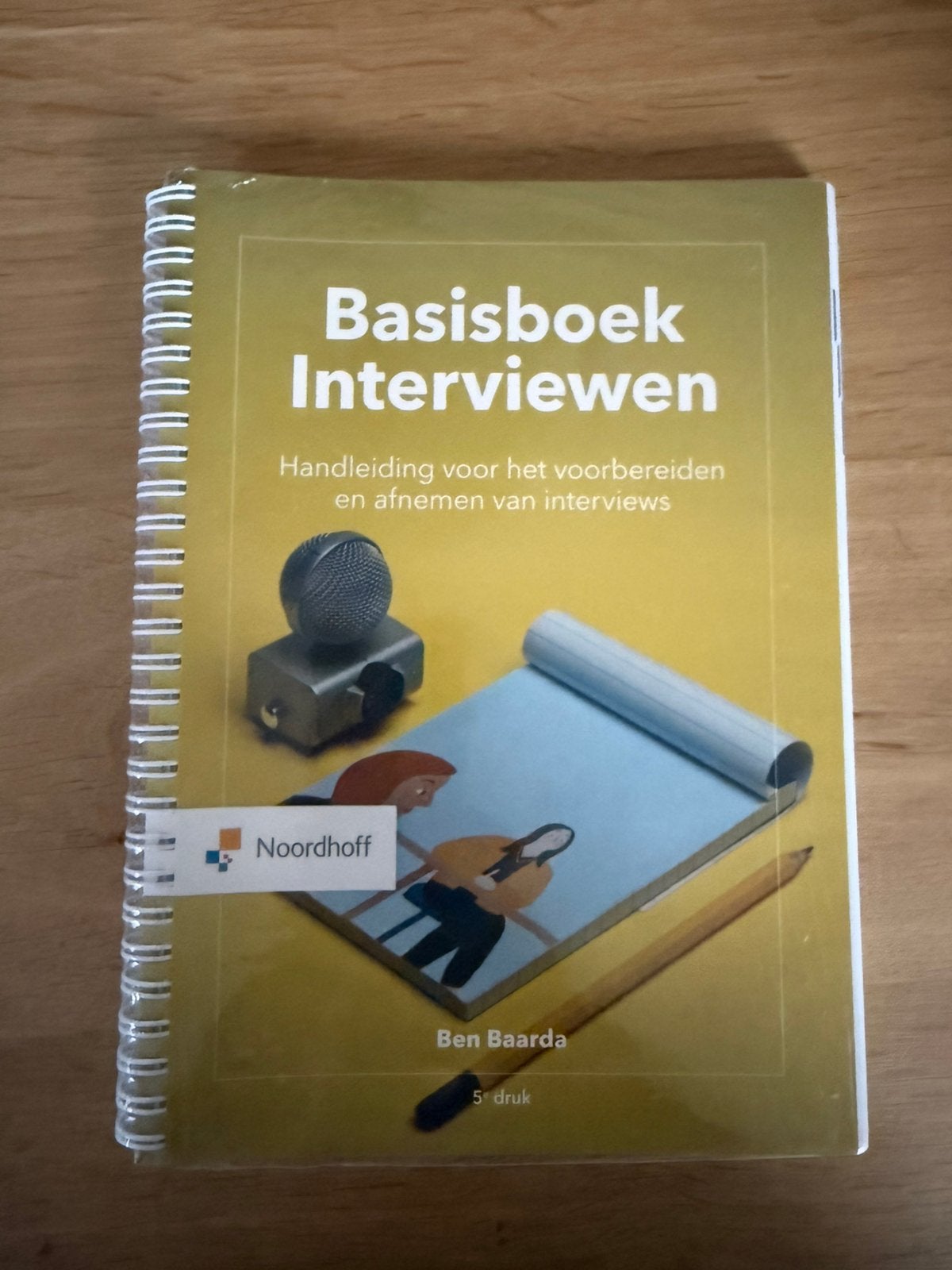 Basisboek interviewen, Ophalen of Verzenden, Beta, Nieuw, HBO