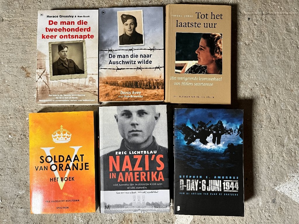 WO2 Boeken – Tweede Wereldoorlog – €5, Boeken, Ophalen of Verzenden, Tweede Wereldoorlog, Zo goed als nieuw, Algemeen