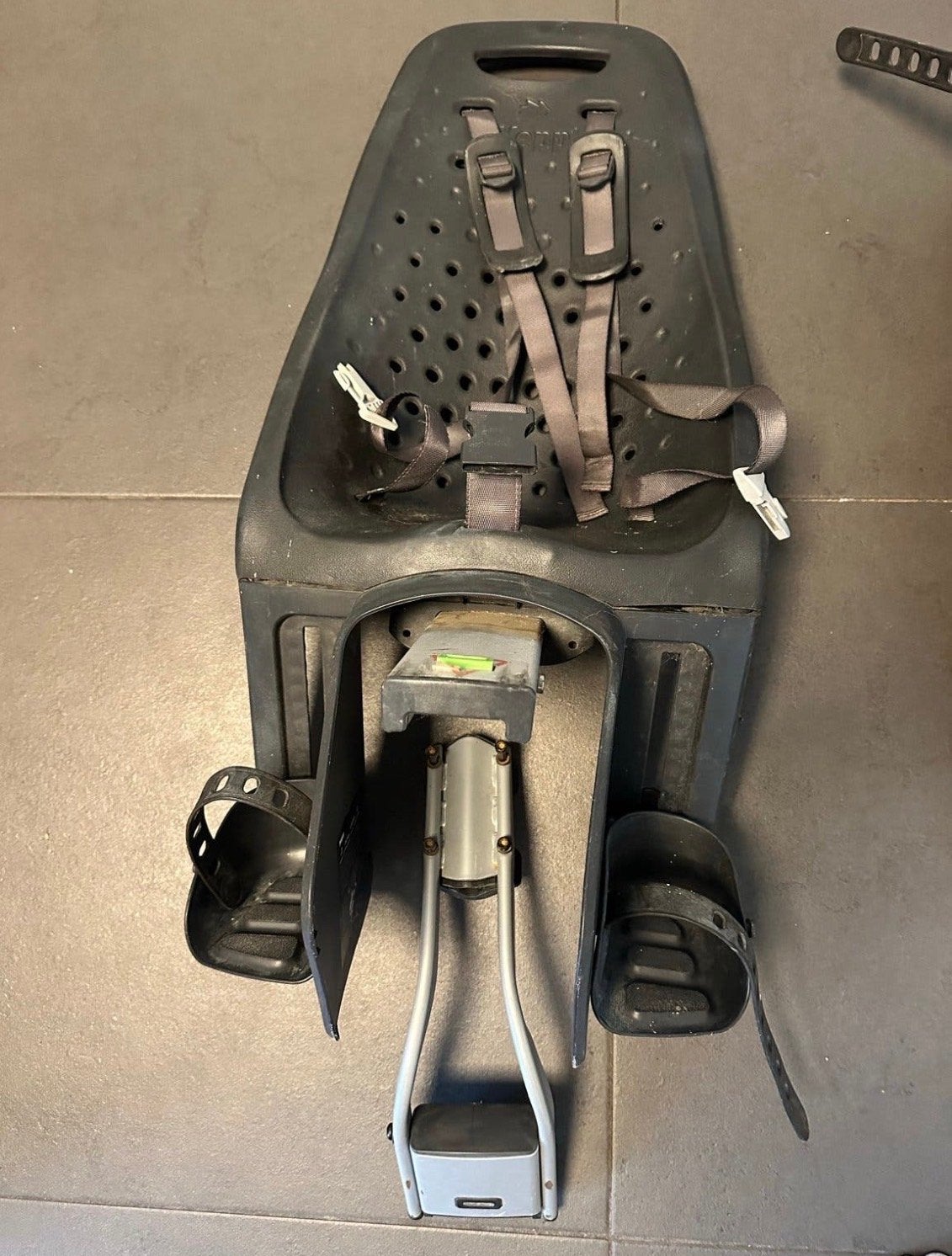 Yepp achterzitje fietsstoel met sleuteltje, Achterzitje, 9 t/m 18 kg, Ophalen of Verzenden, Gebruikt