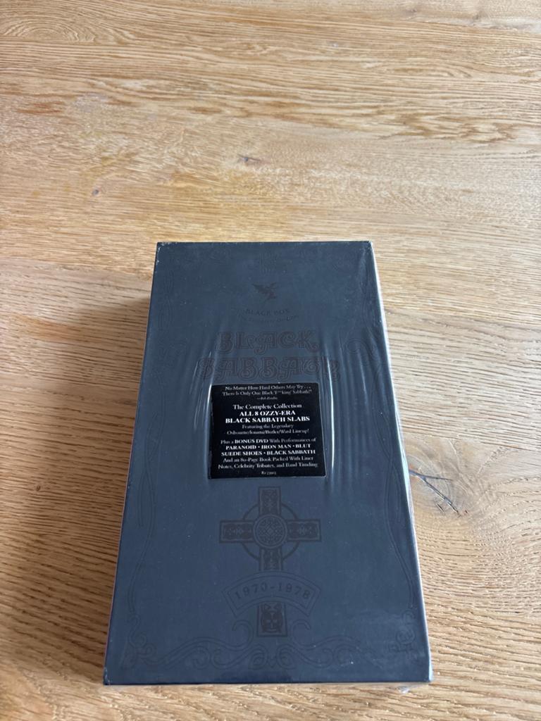 Black Sabbath Black Box The Complete Original 1970-1978, Alle leeftijden, Boxset, Muziek en Concerten, Ophalen of Verzenden