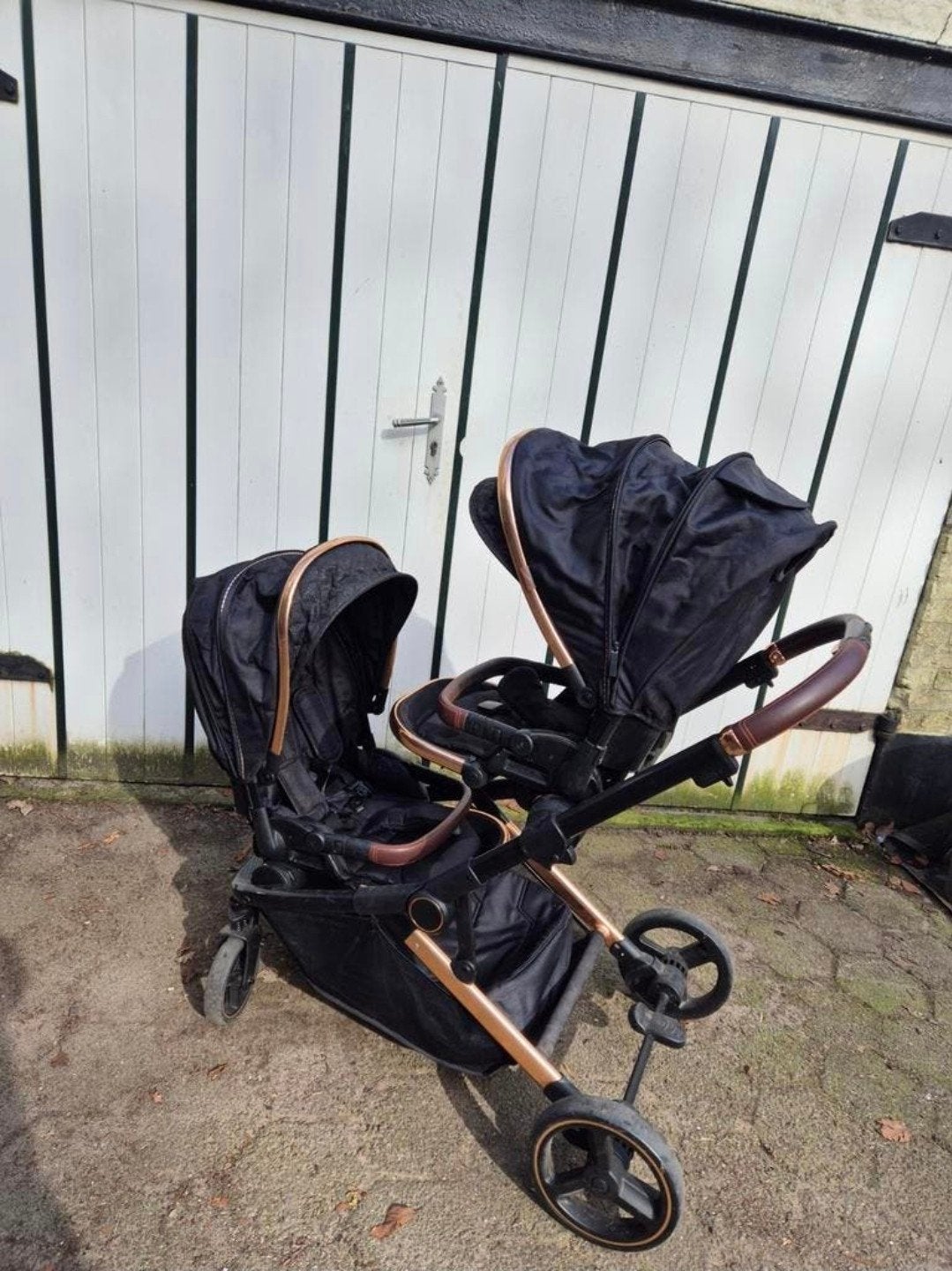 Ding Amigo black/rose + aparte reiswieg, Ophalen, Zo goed als nieuw
