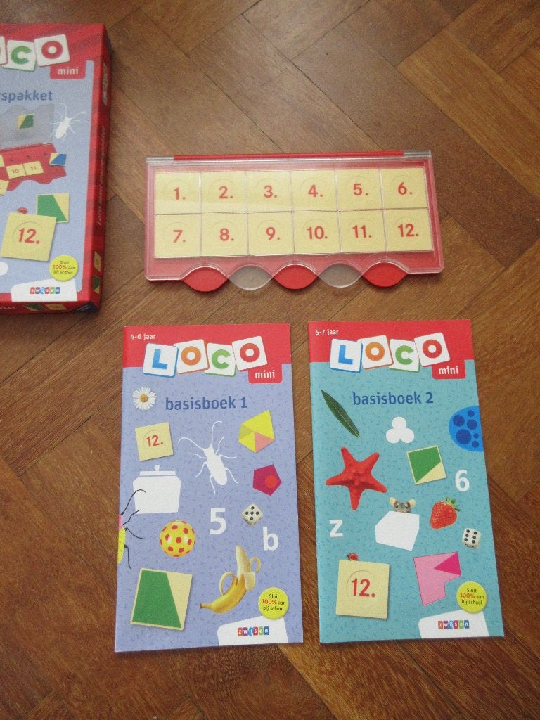Loco Mini Starterspakket : doos + 2 boekjes, Kinderen en Baby's, Speelgoed | Educatief en Creatief, Ophalen of Verzenden, Gebruikt
