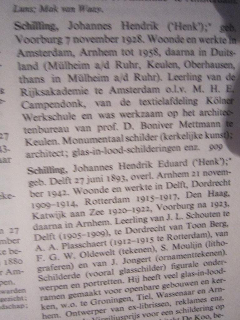 JHE SCHILLING, Mooie Houtsnede, v/e Brugetje en toren, Ophalen of Verzenden, Architectuur, Houtsnede