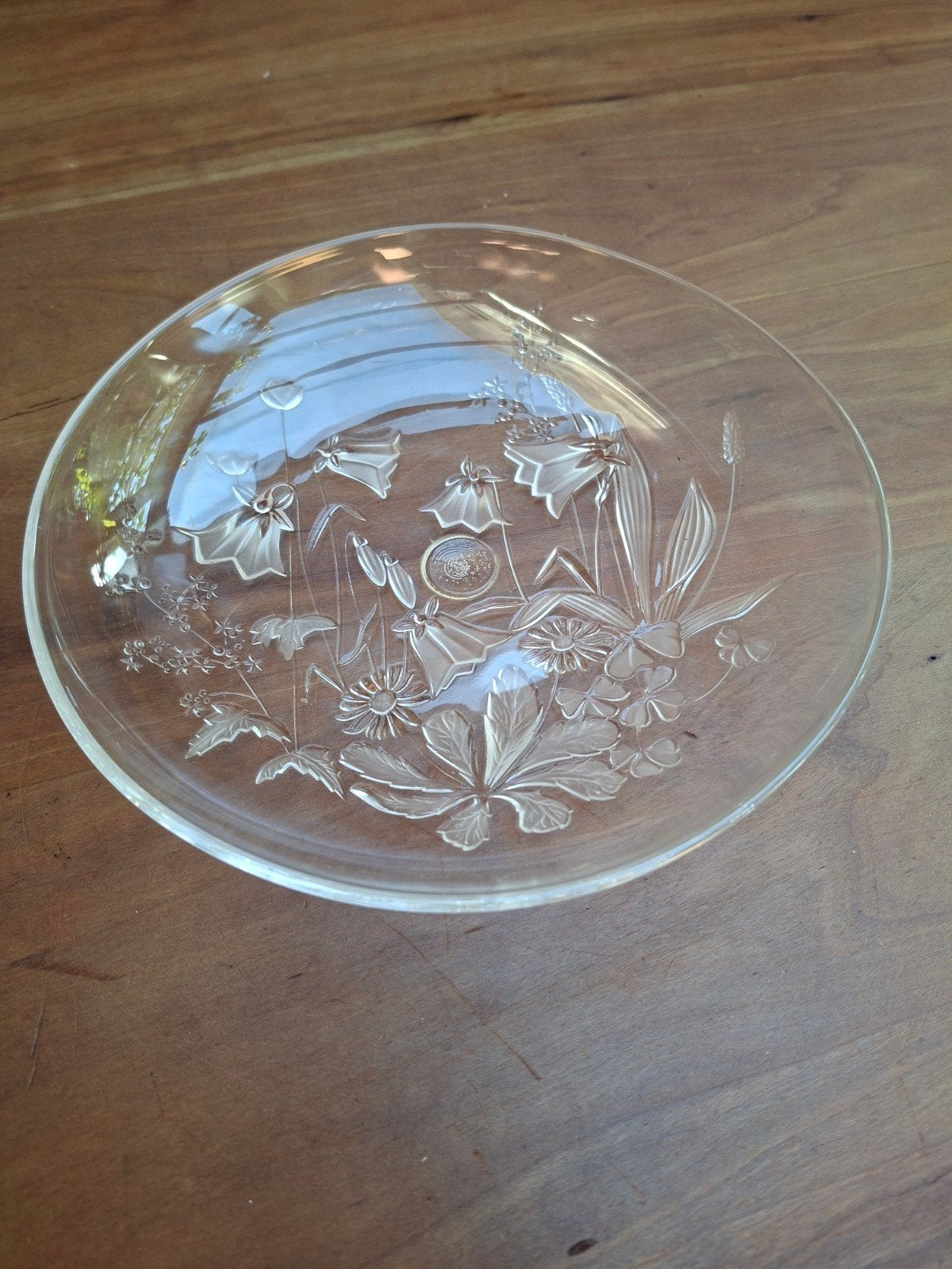 Walther Glas Wiesental schaal - lelietje van dalen, Antiek en Kunst, Ophalen of Verzenden