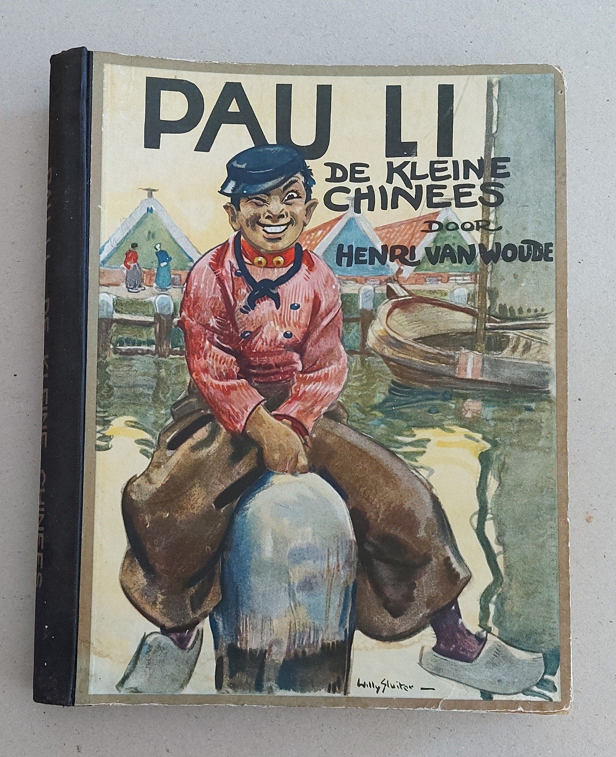 Willy Sluyter Pau Li 1934 plaatjesalbum., Ophalen of Verzenden