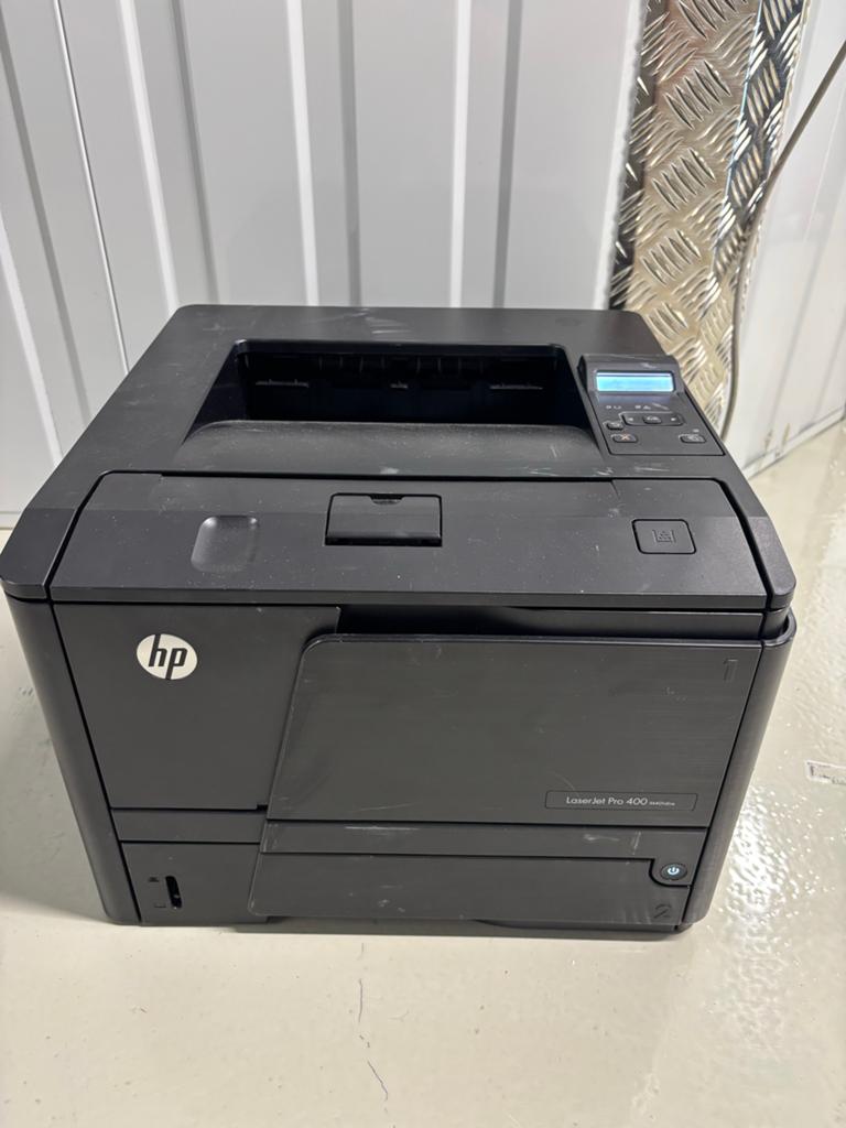 HP LaserJet Pro 400 M401dne laserprinter – werkt, Computers en Software, Printers, Zwart-en-wit printen, Gebruikt, Hp, Hp
