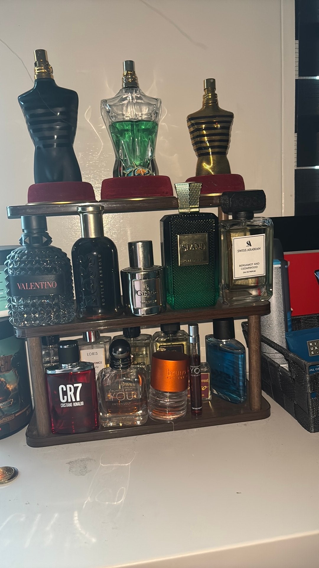 parfums te ruil, Verzamelen, Parfumverzamelingen, Ophalen of Verzenden, Zo goed als nieuw, Miniatuur