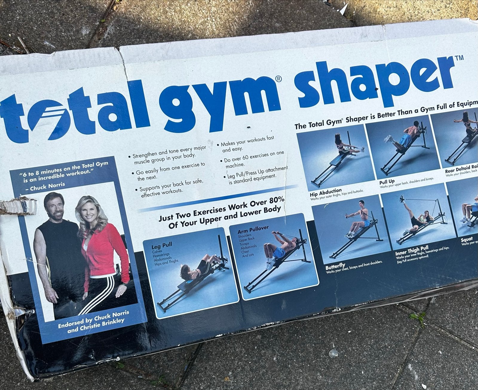 Total Gym Shaper - Multifunctioneel Fitnessapparaat, Ophalen, Gebruikt, Krachtstation, Armen