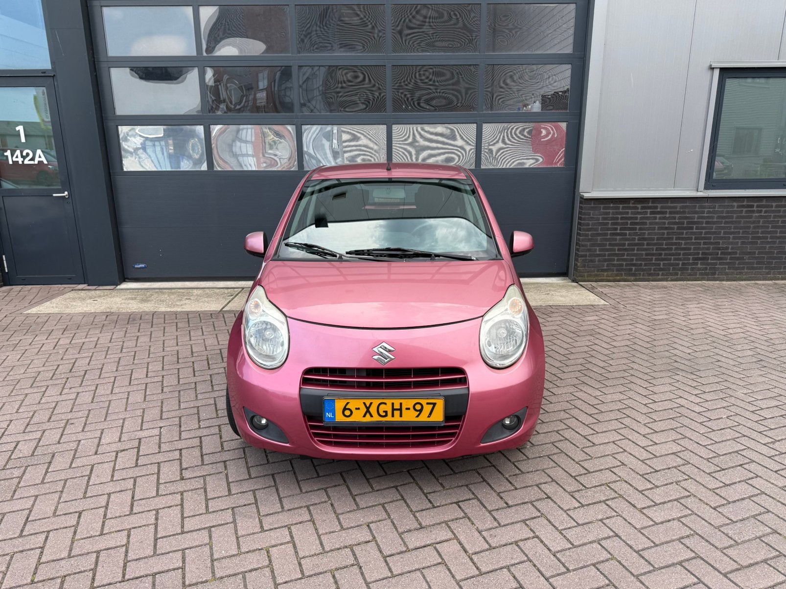 Suzuki Alto 1.0 2009 Rood airco, Voorwielaandrijving, Metallic lak, 200 kg, 4 stoelen