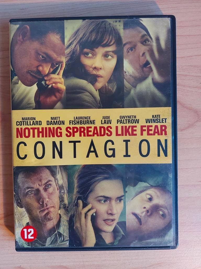 Contagion - 2011 Matt Damon Kate Winslet, Cd's en Dvd's, Alle leeftijden, Ophalen of Verzenden, Zo goed als nieuw, Actiethriller