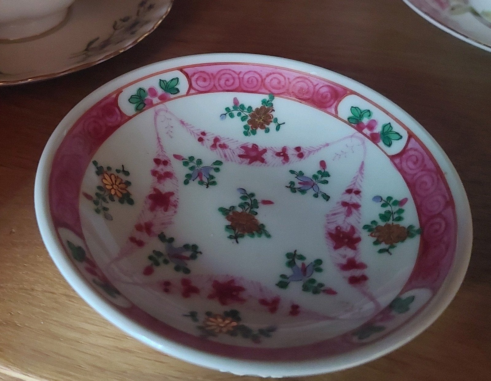 Vintage Duits porselein schaaltje. Handbeschilderd., Ophalen of Verzenden