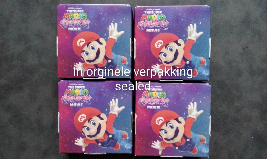 McDonalds Mario munten complete serie 4 verschillende, Ophalen of Verzenden