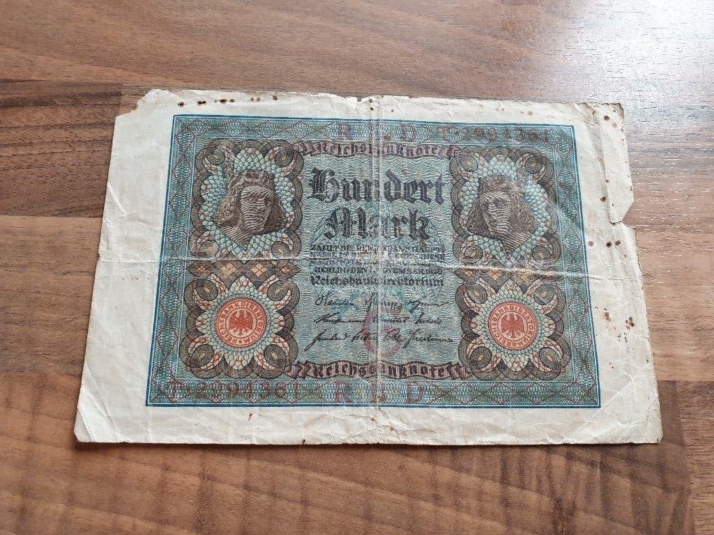 Duitsland 100 Mark 1920, Verzenden, Duitsland, Los biljet